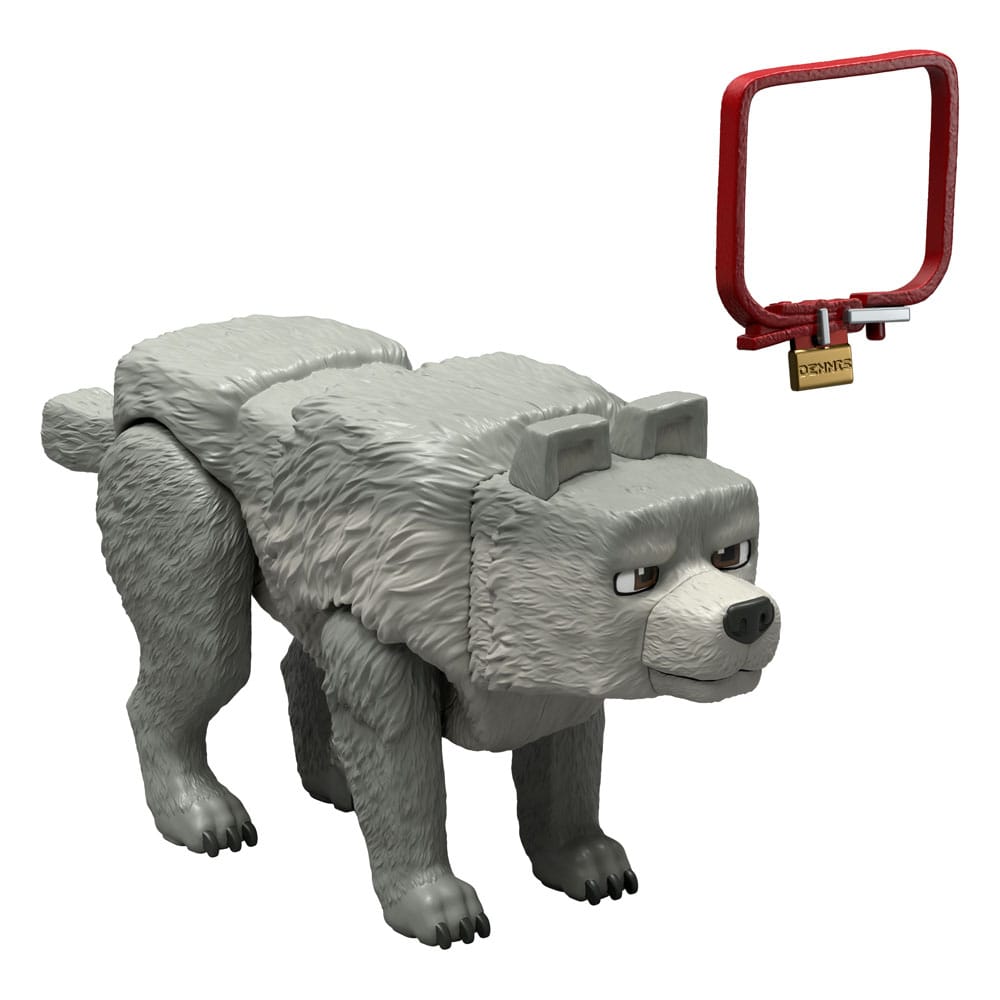 Mattel Ein Minecraft Film Dennis der Wolf Actionfigur