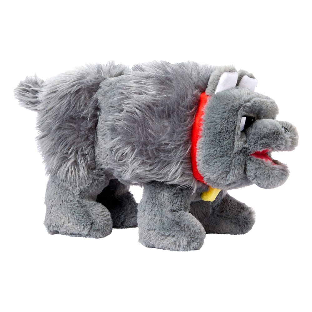 Mattel Ein Minecraft Film Dennis der Wolf mit Sound Plüschfigur