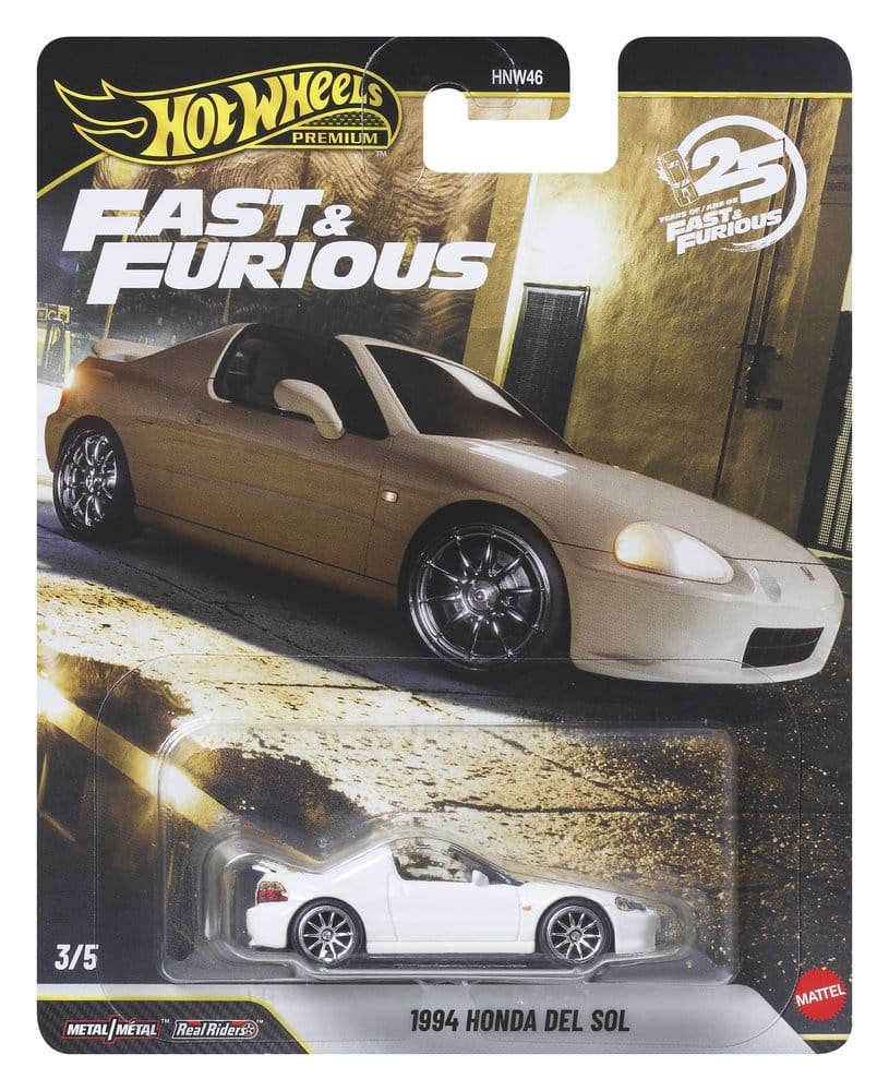 Mattel Fast & Furious Hot Wheels Premium Die-Cast 979P Sorteiment 1/64 Fahrzeuge (10)