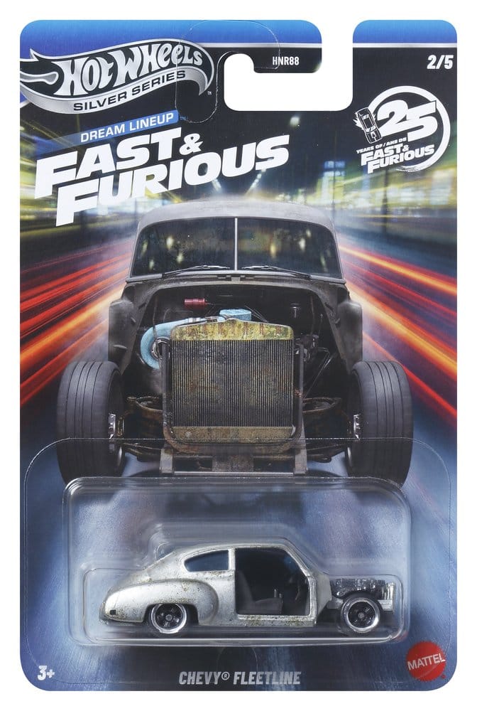 Mattel Fast & Furious Hot Wheels Silver Series Die-Cast 1/64 979N Sortiment (24)