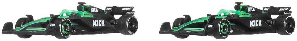 Mattel Formel 1 Hot Wheels KICK Sauber Team Premium 1/64 Die-Cast Fahrzeuge 2er-Pack