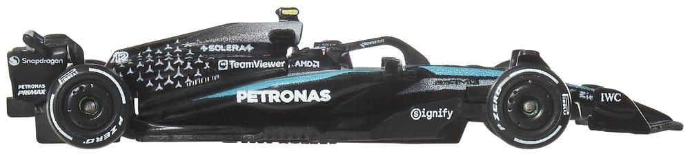 Mattel Formel 1 Hot Wheels Team Mercedes-AMG PETRONAS Premium 1/64 Die-Cast Fahrzeuge 2er-Pack