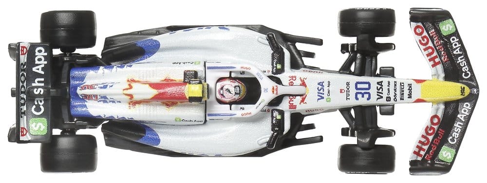 Mattel Formel 1 Hot Wheels Team Visa Cash App Racing Bulls Premium 1/64 2er-Pack Die-Cast Fahrzeuge
