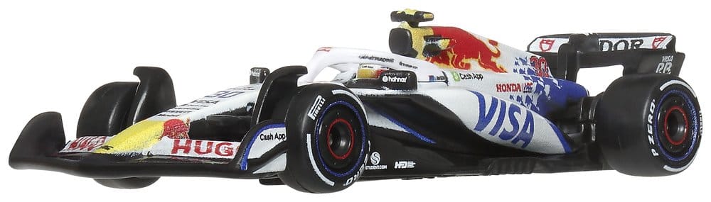 Mattel Formel 1 Hot Wheels Team Visa Cash App Racing Bulls Premium 1/64 2er-Pack Die-Cast Fahrzeuge