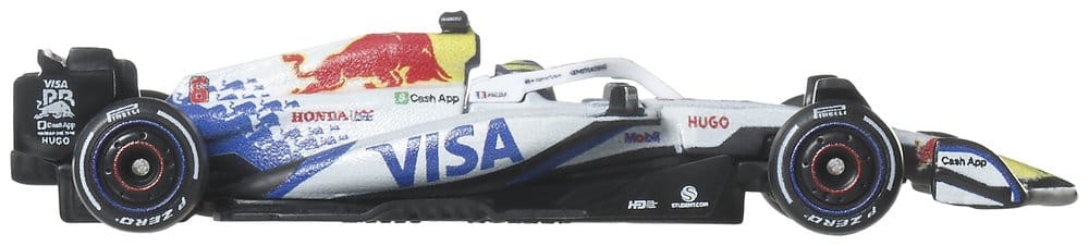 Mattel Formel 1 Hot Wheels Team Visa Cash App Racing Bulls Premium 1/64 2er-Pack Die-Cast Fahrzeuge
