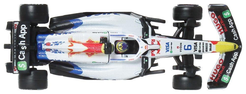 Mattel Formel 1 Hot Wheels Visa Cash App Racing Bulls F1 Team Premium Die-Cast 1/64 Fahrzeug