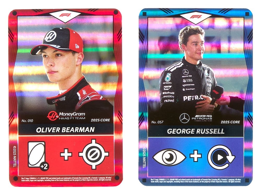 Mattel Formula 1 UNO Elite F1 Starter-Set Kartenspiel