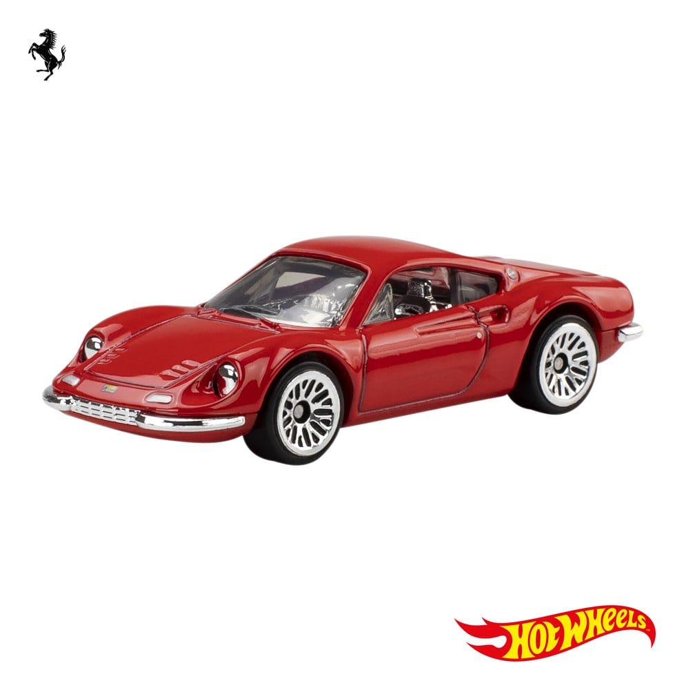 Mattel Hot Wheels Ferrari Die-Cast 1/64 5er-Pack Fahrzeuge