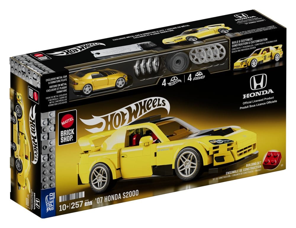 Mattel Hot Wheels Speed Series ’07 Honda S2000 Mattel Brick Shop 1/32 Bauset