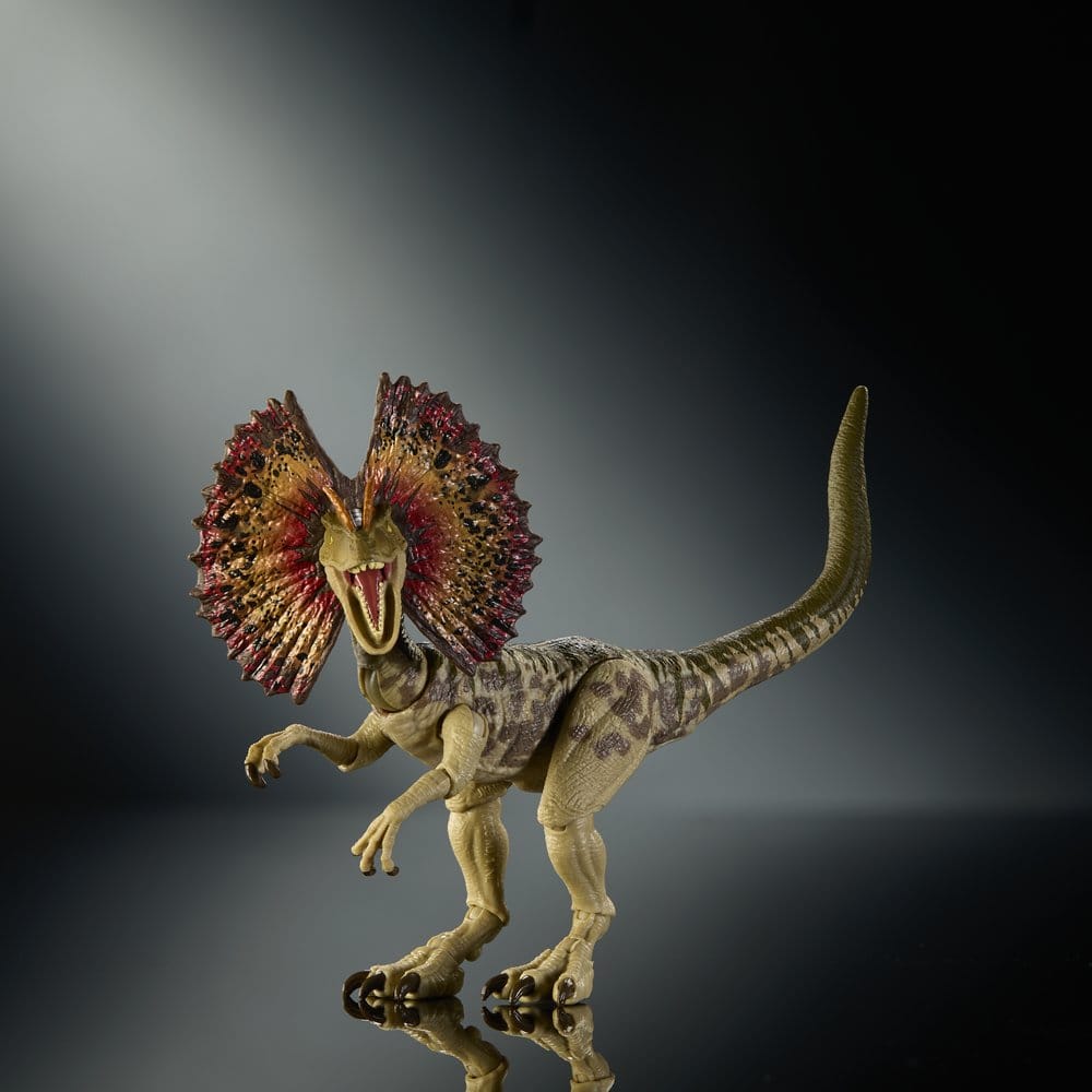 Mattel Jurassic World Die Wiedergeburt Dilophosaurus Hammond Collection Actionfigur