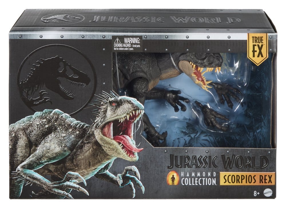 Mattel Jurassic World Scorpios Rex Hammond Collection Actionfigur