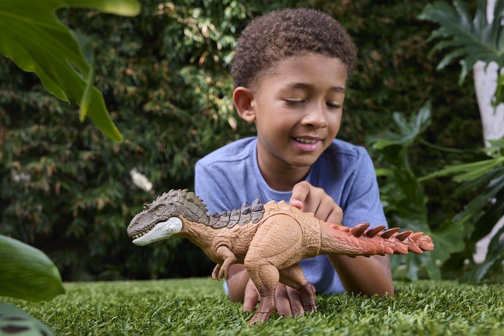 Mattel Jurassic World Survival Gorgosaurus Gigantic Thrashers Actionfigur
