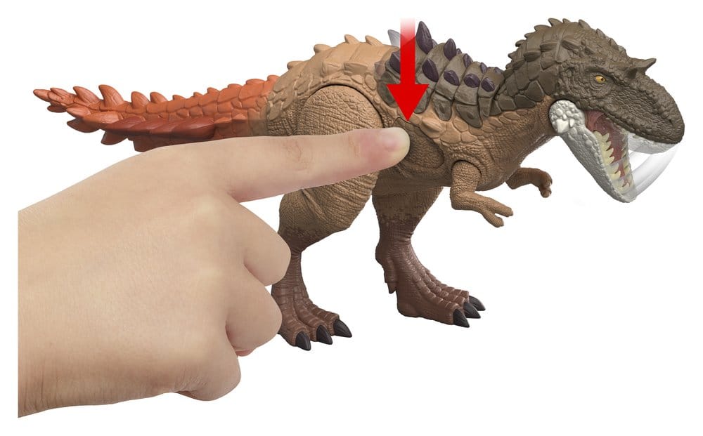 Mattel Jurassic World Survival Gorgosaurus Gigantic Thrashers Actionfigur