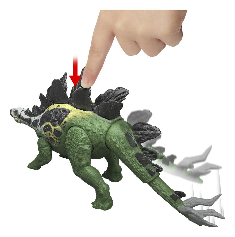 Mattel Jurassic World Survival Stegosaurus Gigantic Thrashers Actionfigur