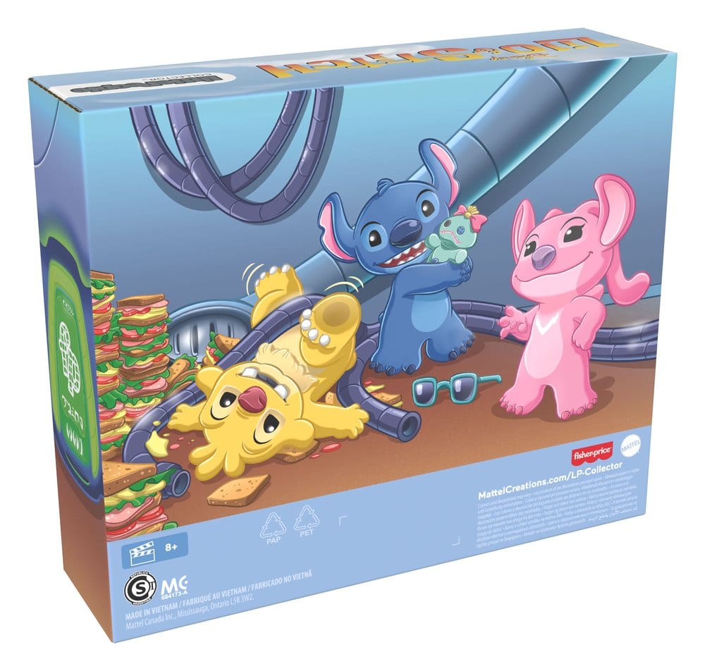 Mattel Lilo & Stitch Stitch & The Cousins Little People Collector 3er-Pack Minifiguren