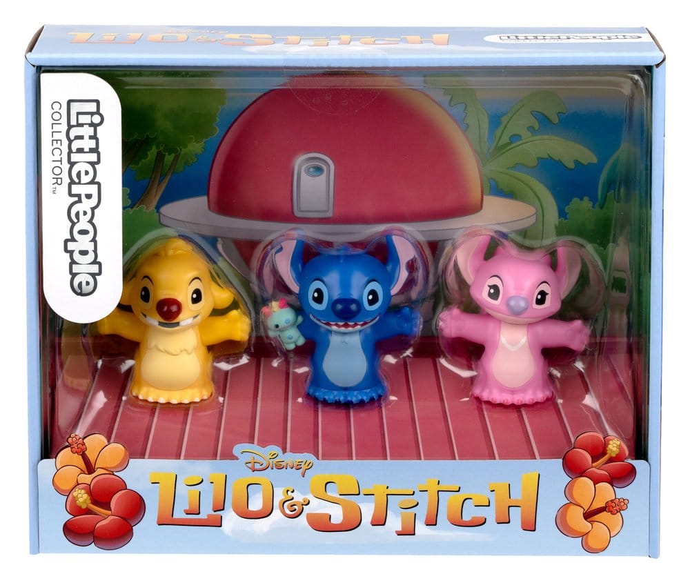 Mattel Lilo & Stitch Stitch & The Cousins Little People Collector 3er-Pack Minifiguren