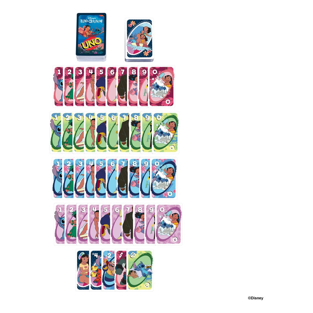 Mattel Lilo & Stitch UNO Kartenspiel