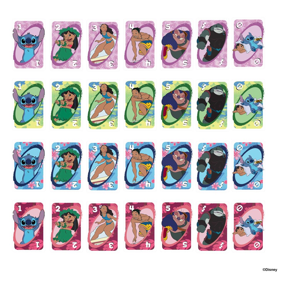 Mattel Lilo & Stitch UNO Kartenspiel