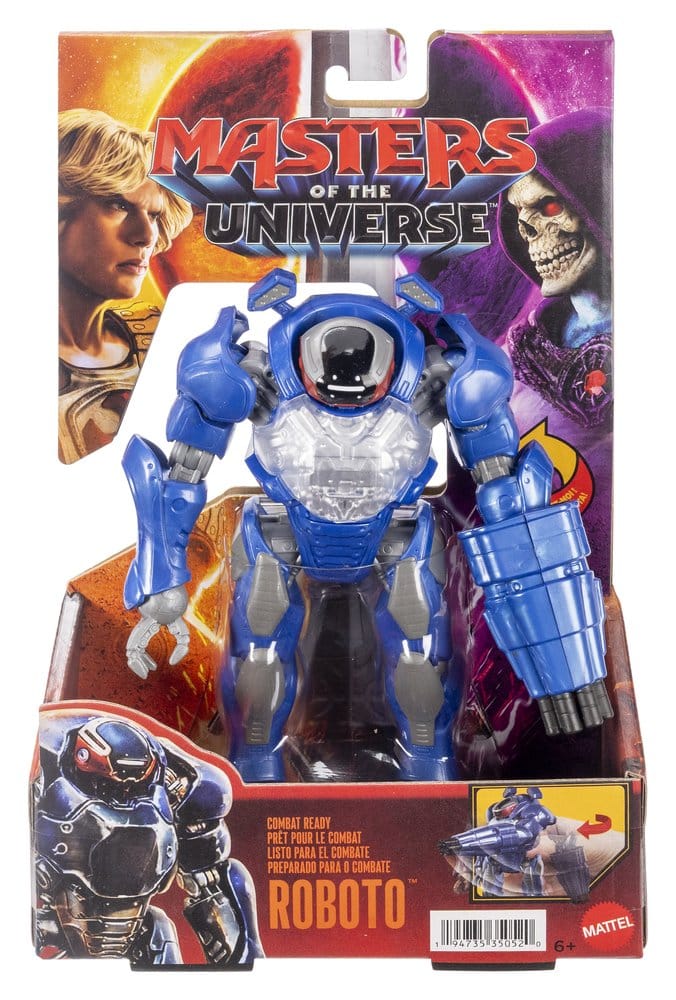 Mattel Masters of the Universe 2026 Movie Combat Ready Roboto Feature Actionfigur