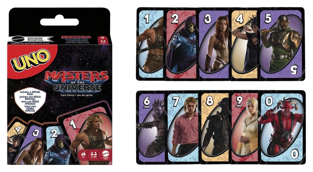 Mattel Masters of the Universe 2026 Movie UNO Kartenspiel