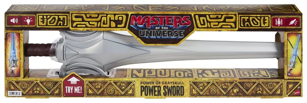 Mattel Masters of the Universe 2026 Schwert der Macht (Deutsche Version) Movie Roleplay-Replik