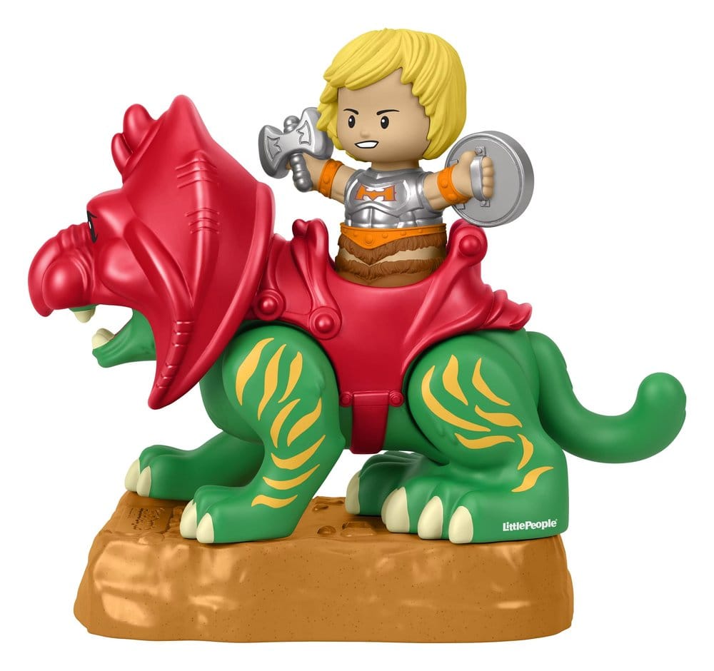 Mattel Masters of the Universe Little People He-Man & Battle Cat Collector Figuren-Set