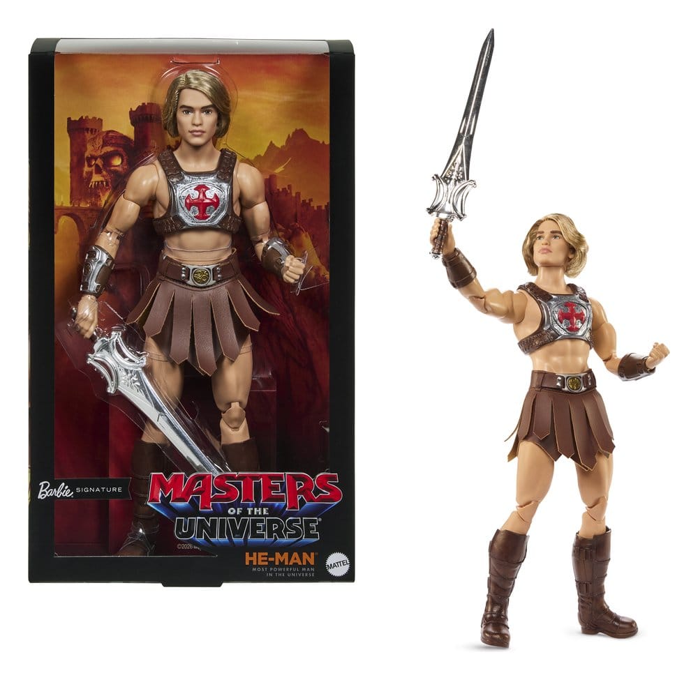 Mattel Masters of the Universe Movie 2026 He-Man Barbie Signature Puppe