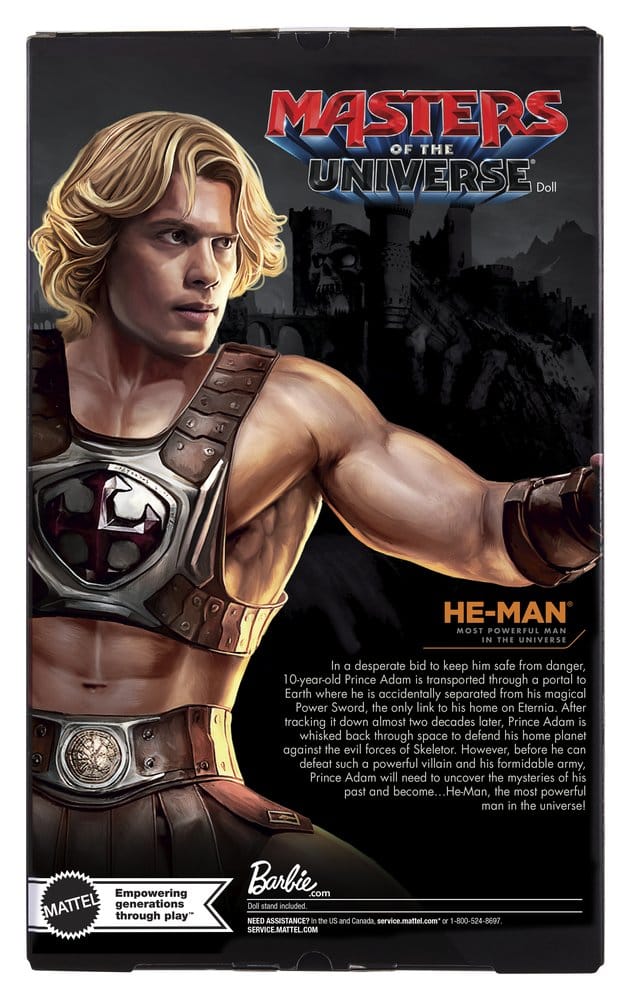 Mattel Masters of the Universe Movie 2026 He-Man Barbie Signature Puppe