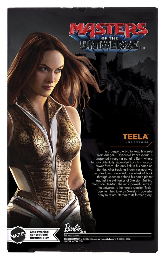 Mattel Masters of the Universe Movie 2026 Teela Barbie Signature Puppe