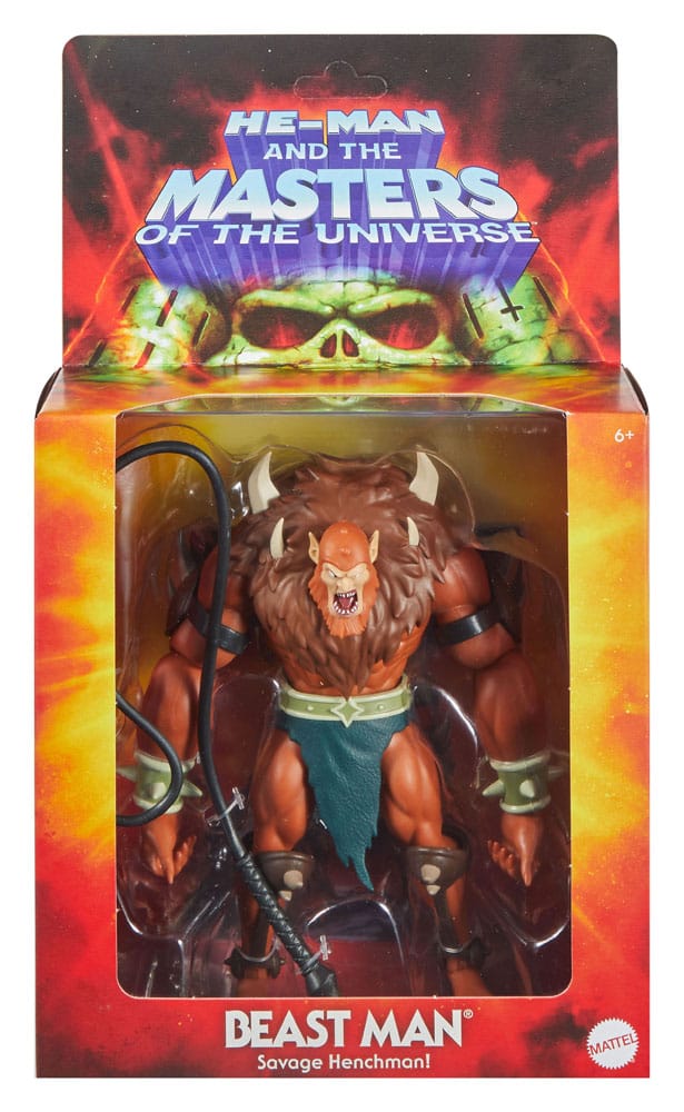 Mattel Masters of the Universe Origins Beast Man Deluxe Actionfigur