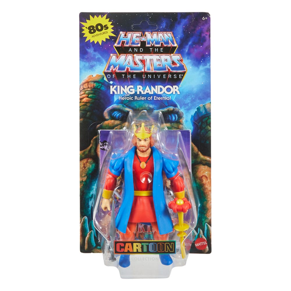 Mattel Masters of the Universe Origins King Randor Cartoon Collection Actionfigur