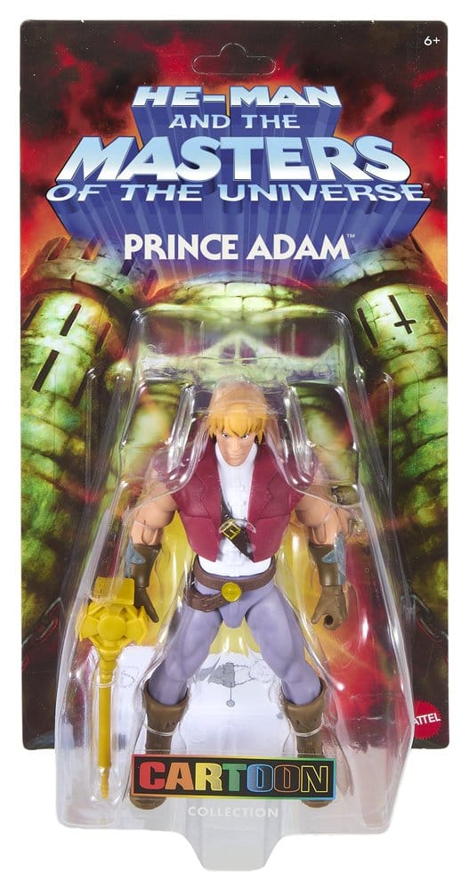 Mattel Masters of the Universe Origins Prince Adam Cartoon Collection Actionfigur