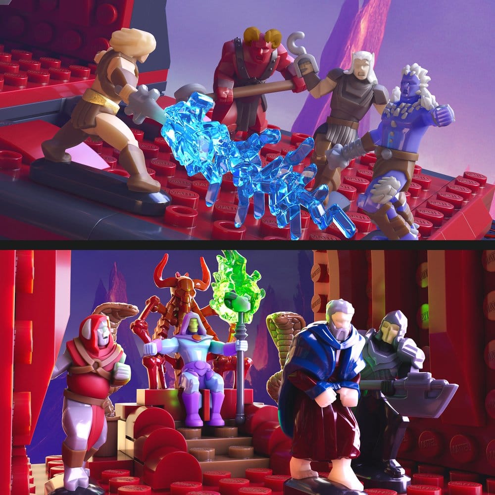 Mattel Masters of the Universe Snake Mountain Mattel Brick Shop Bauset