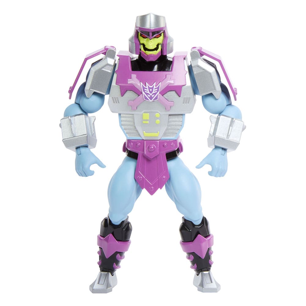 Mattel Masters of the Universe x Transformers Skeletor Megatron Armor European Exclusive heo Actionfigur