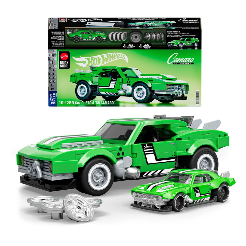 Mattel Mattel Hot Wheels Speed Series Custom ’68 Camaro Brick Shop 1/32 Bauset