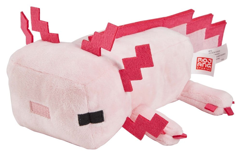 Mattel Minecraft Axolotl Plüschfigur