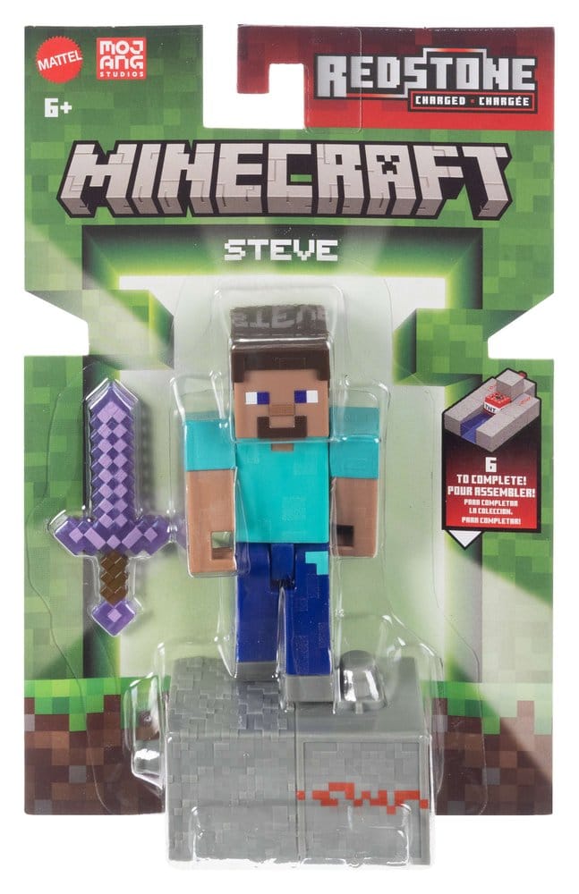 Mattel Minecraft Steve Actionfigur