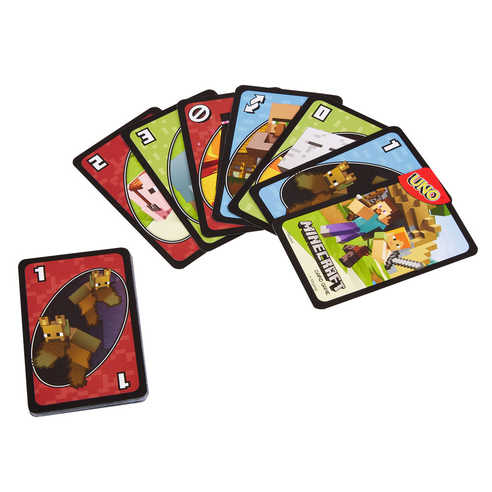 Mattel Minecraft UNO Kartenspiel