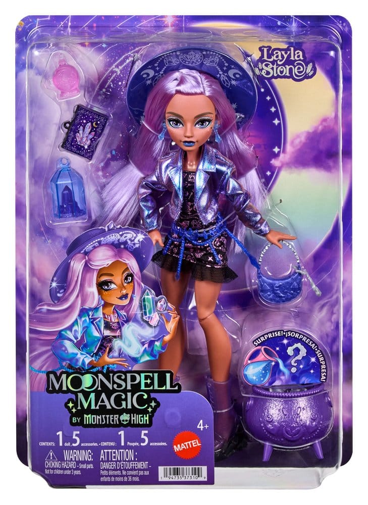 Mattel Monster High Moonspell Magic Layla Stone Puppe