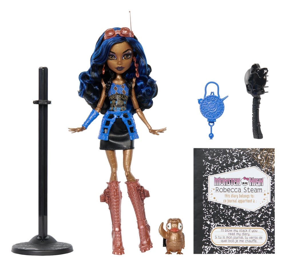 Mattel Monster High Robecca Steam Collector Puppe