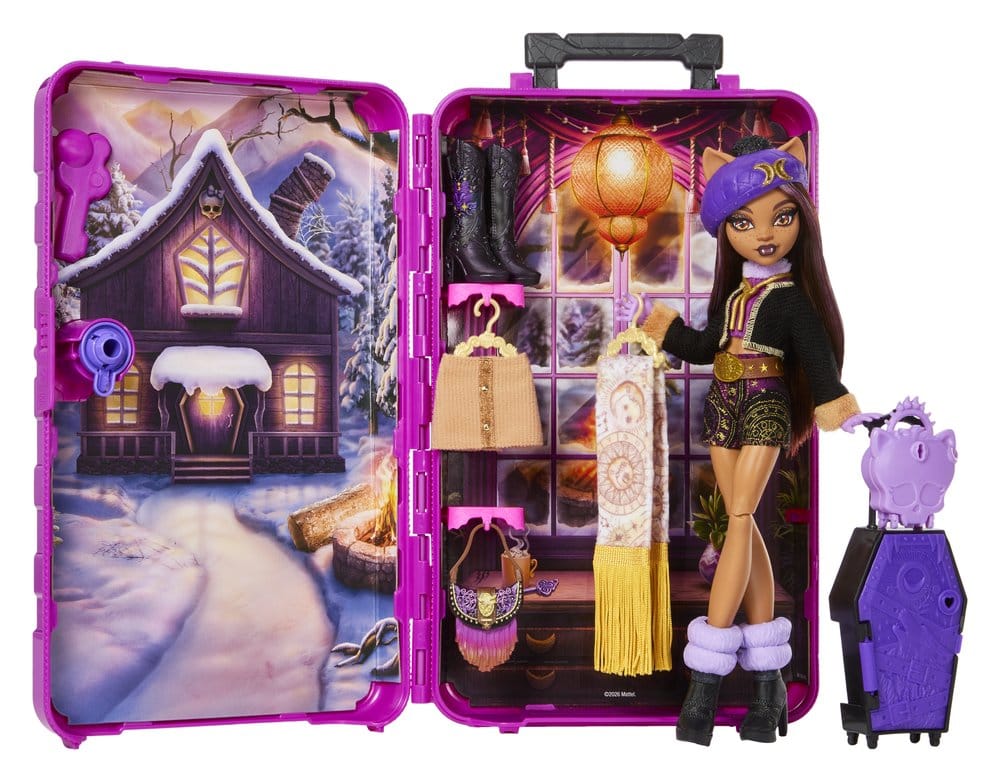 Mattel Monster High Skulltimate Secrets Clawdeen Wolf Puppe