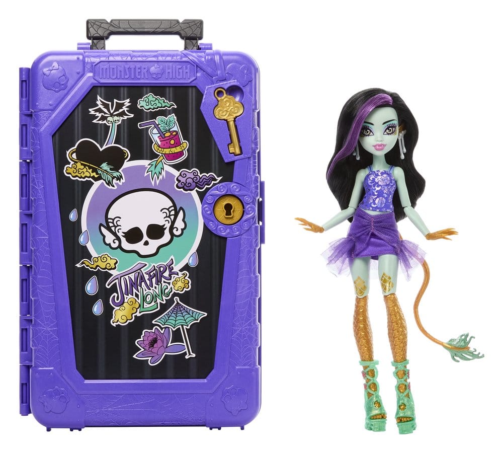 Mattel Monster High Skulltimate Secrets Jinafire Long Destination Gore-geous Oasis Puppe