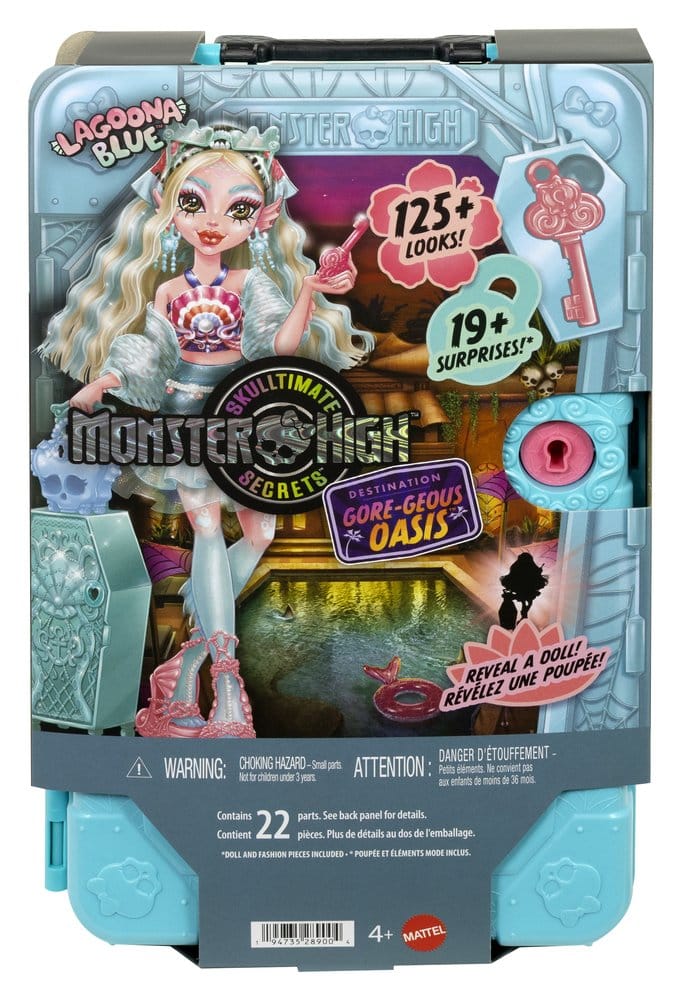 Mattel Monster High Skulltimate Secrets Lagoona Blue Destination Gore-geous Oasis Puppe