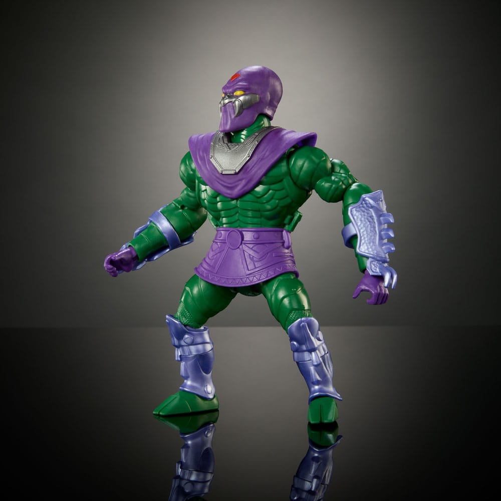 Mattel MOTU x TMNT Turtles of Grayskull King Hiss Deluxe Actionfigur