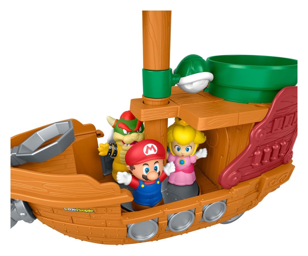Mattel My Mario Little People Bowsers Luftschiff Spielset