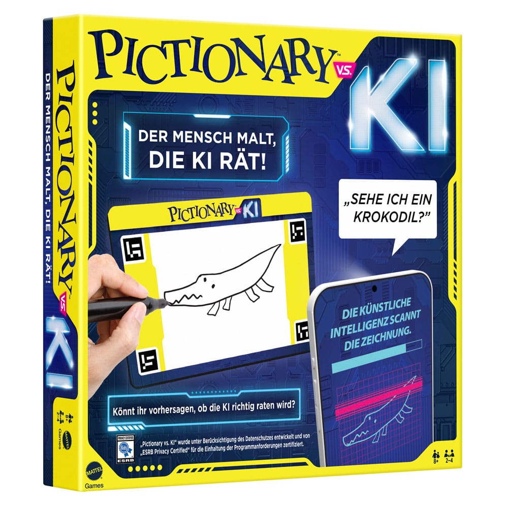 Mattel Pictionary VS. KI Spiel Deutsche Version