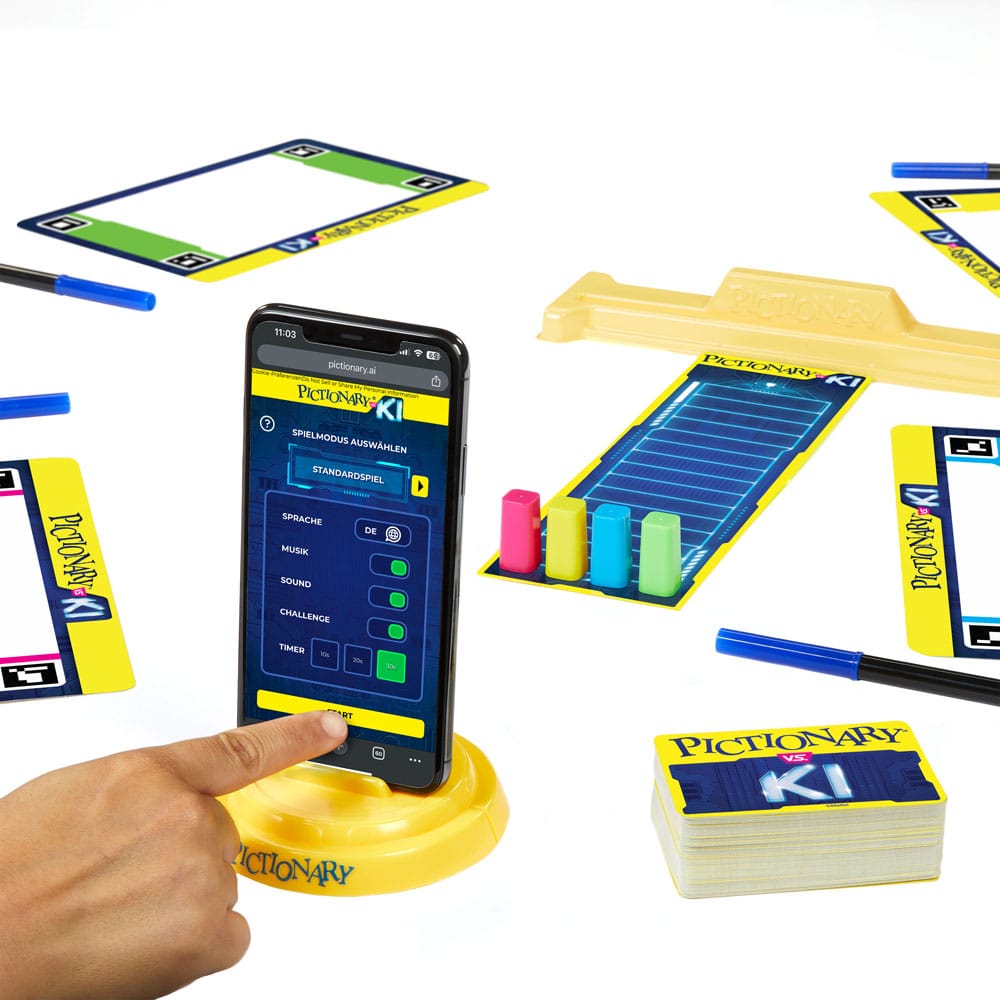 Mattel Pictionary VS. KI Spiel Deutsche Version