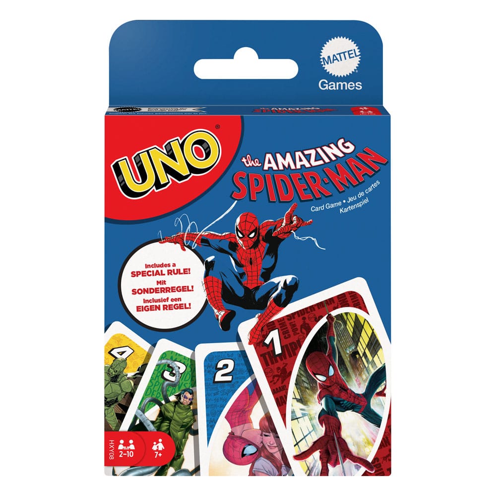 Mattel The Amazing Spider-Man Uno Kartenspiel