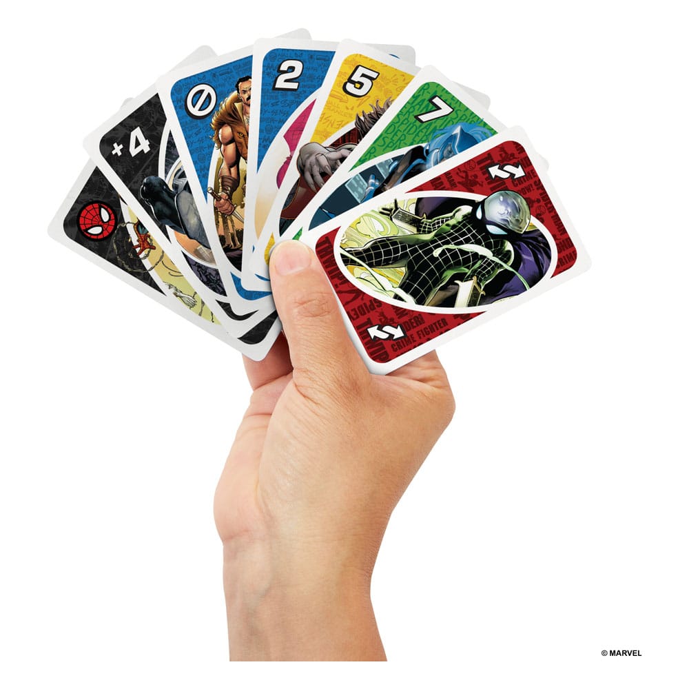 Mattel The Amazing Spider-Man Uno Kartenspiel