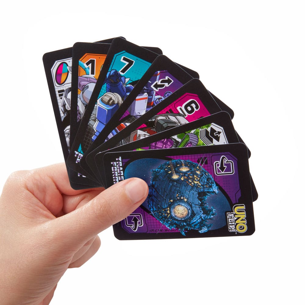 Mattel Transformers UNO Flip Kartenspiel